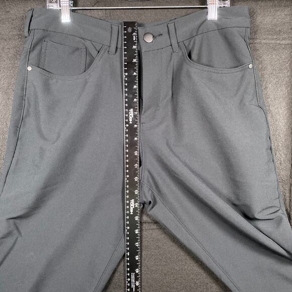 Panama Jack Men Pants Black Commuter Travel Live In Comfort Stretch 34x32 - Picture 7 of 11